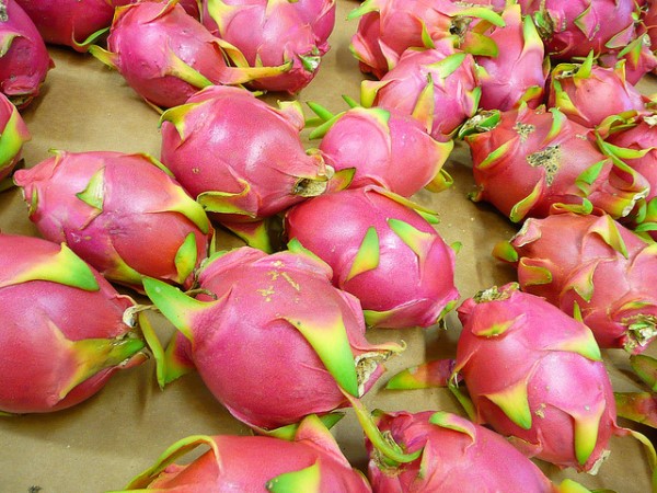 Red Dragon Fruits.