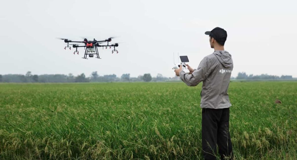 Use of Drones in Agriculture
