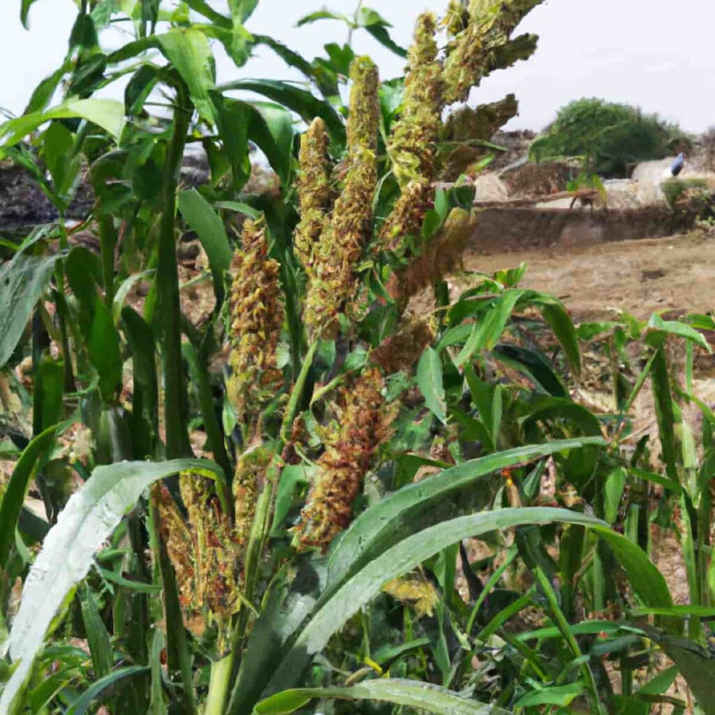 Organic Kodo Millet Plant