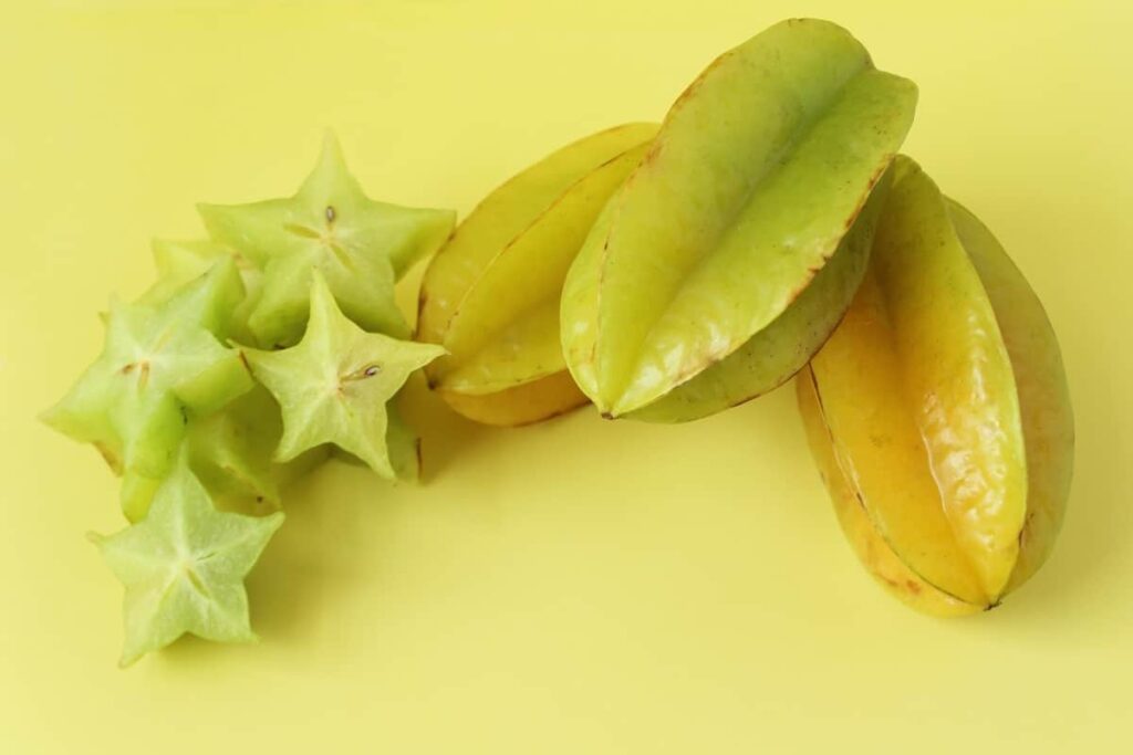 Cut Star Fruit