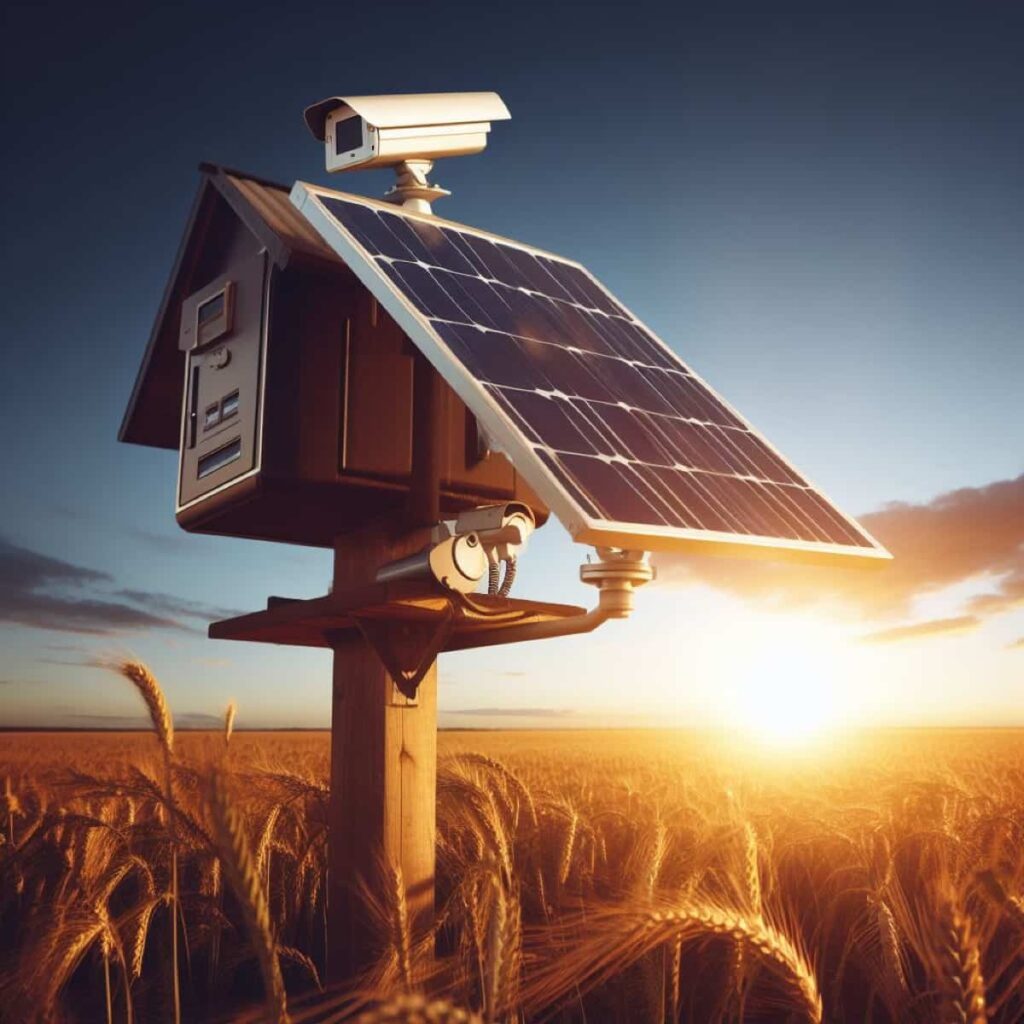 Solar CCTV Camera for Farm