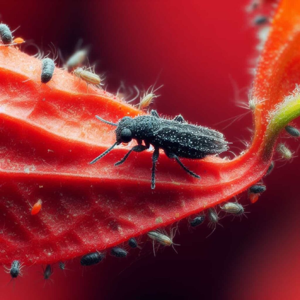 Controlling Black Thrips Life Cycle