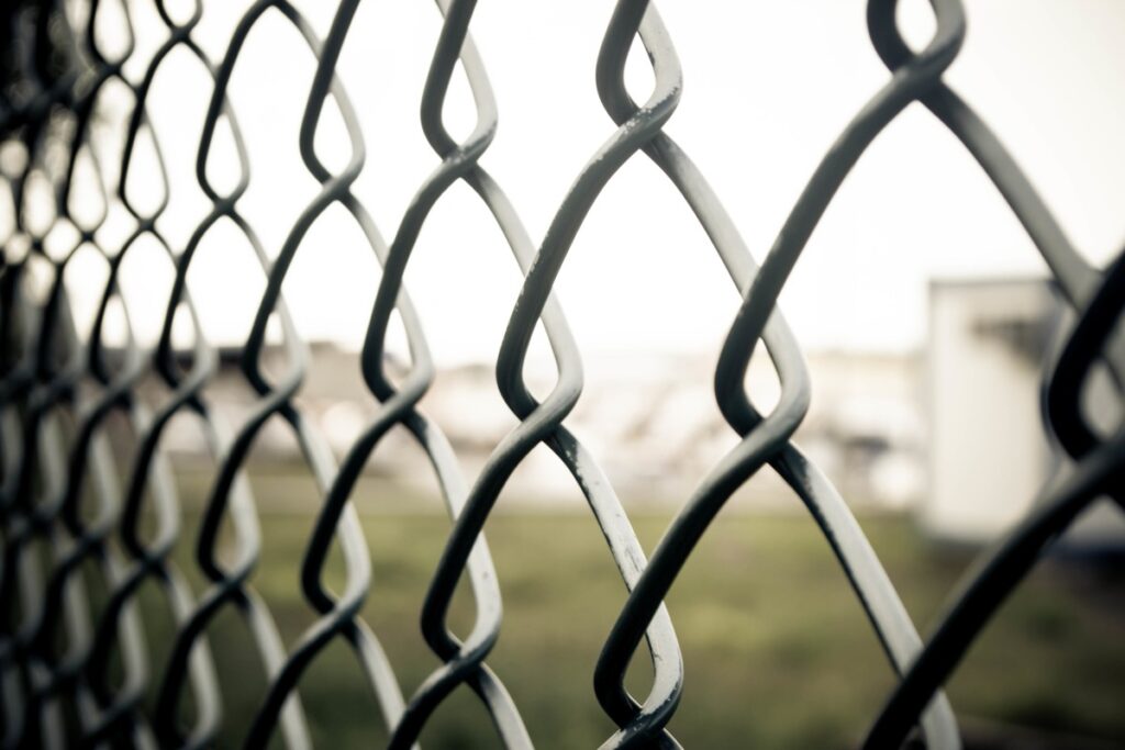 metal fence 